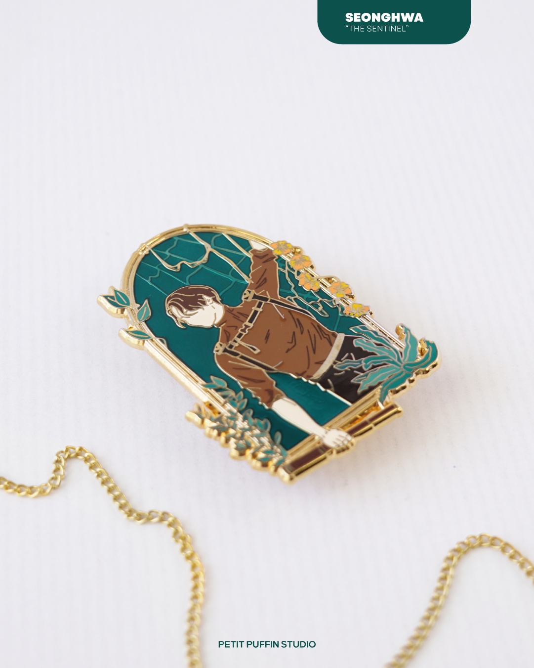 Seonghwa - The Sentinel - pin émaillé