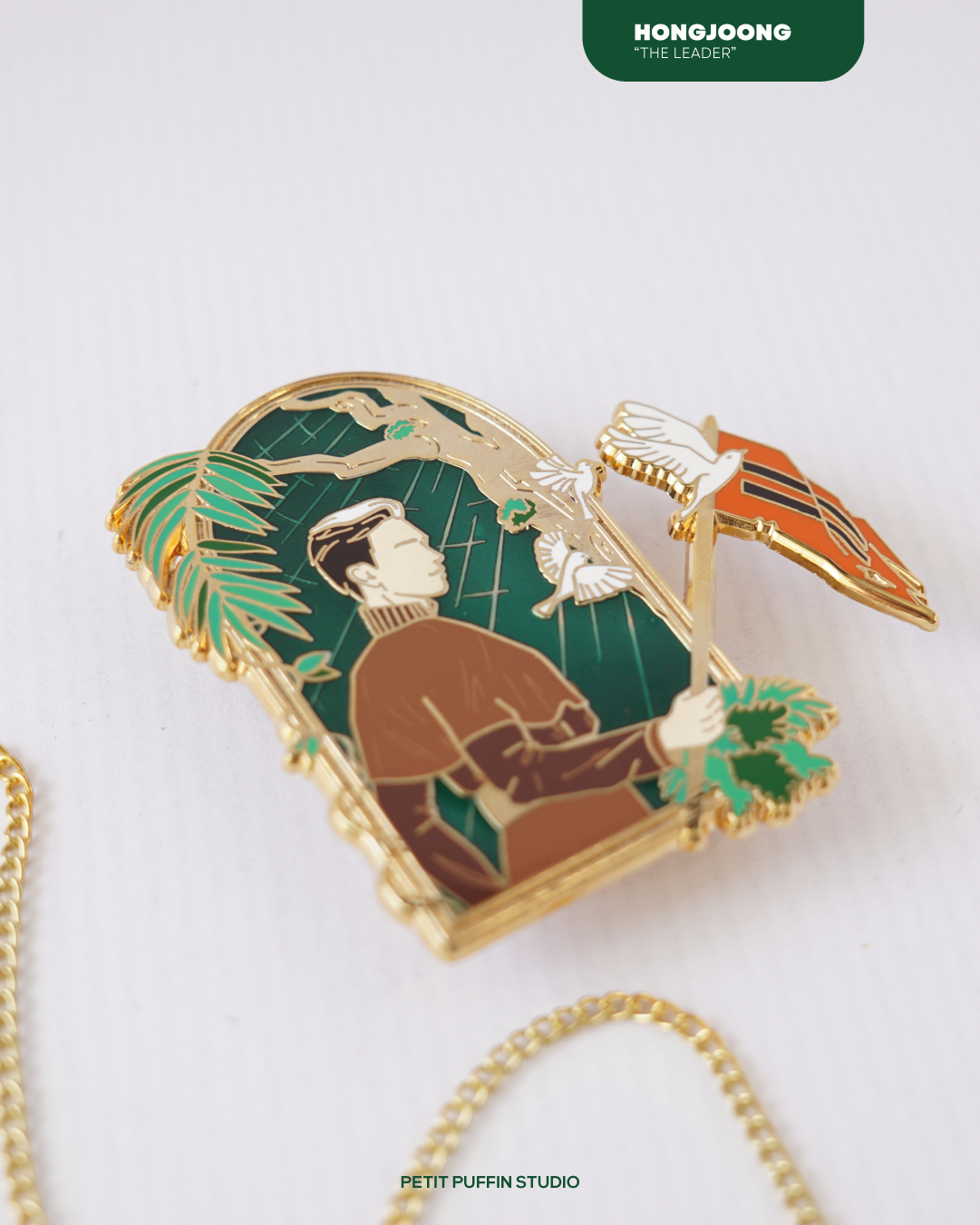 Hongjoong - The Leader - pin émaillé