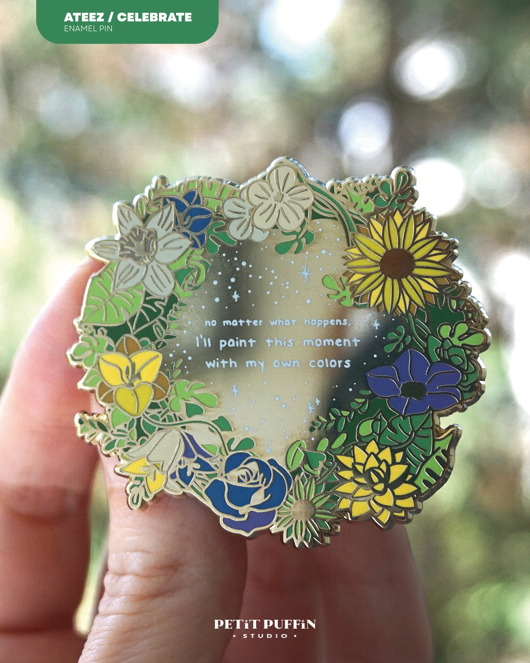 Celebrate - pin émaillé