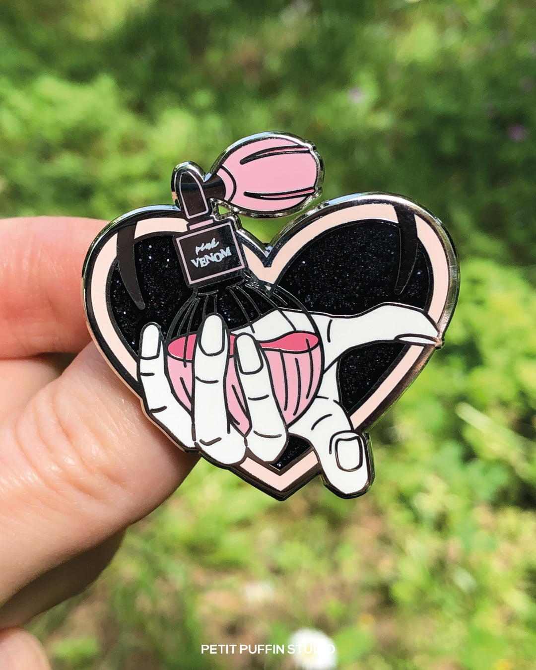 BP "Pink Venom" enamel pin