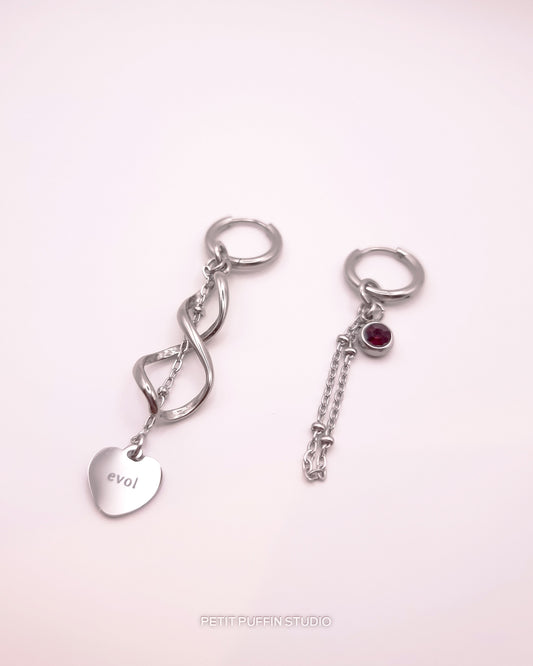 Valentine's Day '26 exclusive earrings + art print by Timya ❤