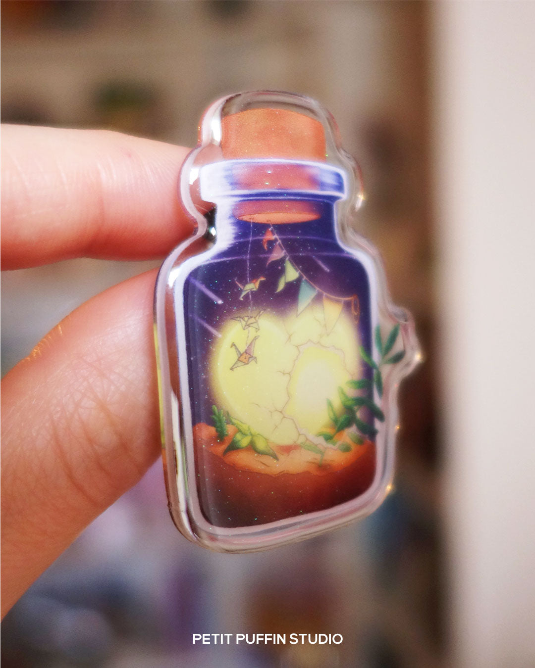 TBZ "Nectar" pin acrylique