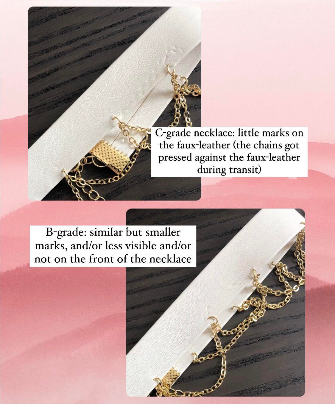 The Long Journey - "hourglass" choker necklace