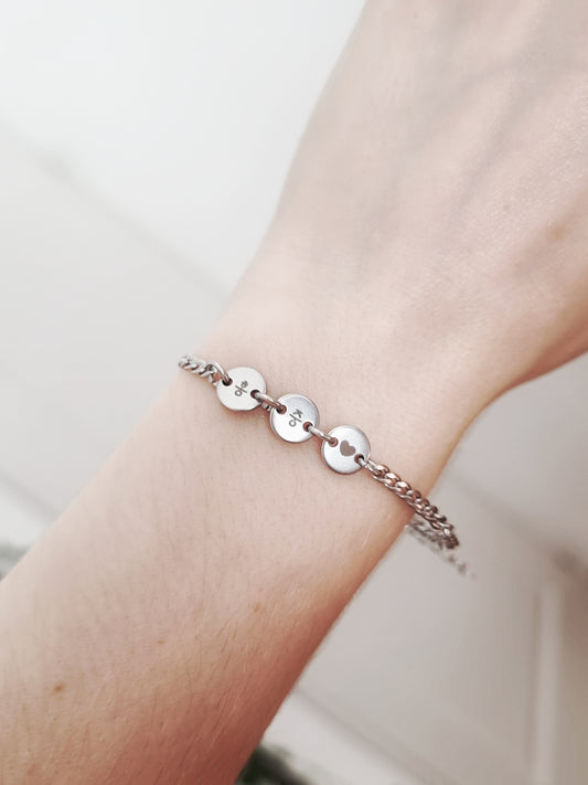 Bracelet "Bias" - Charms connectés ! Personnalisable !