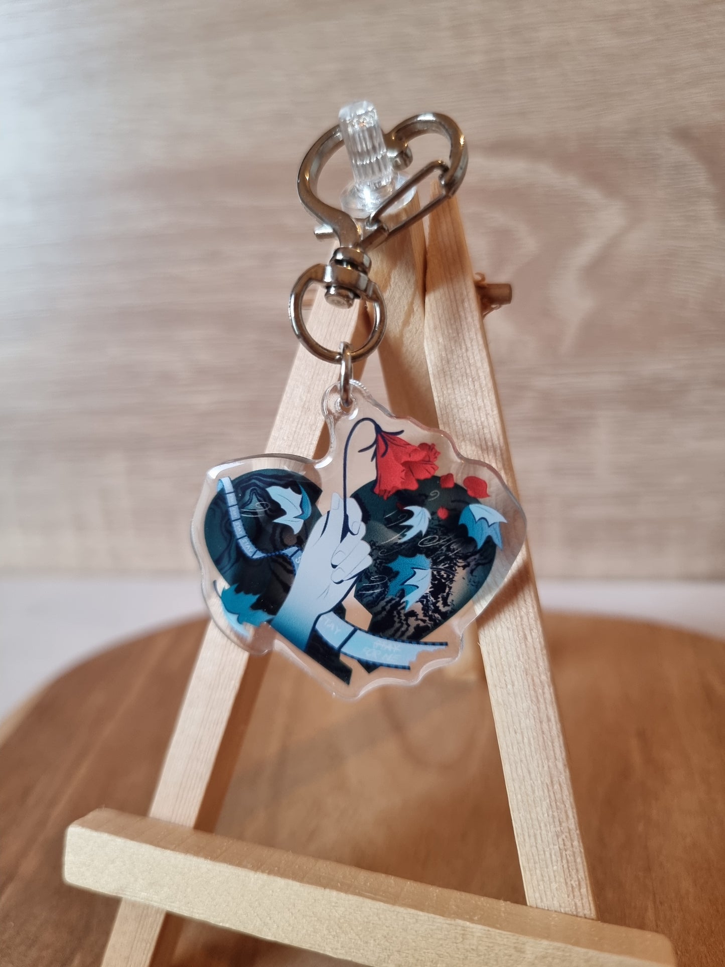 "Opening Sequence" acrylic keychain