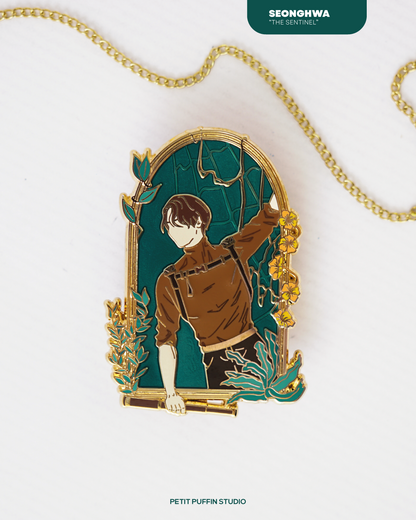 Enter the New World - Enamel pin full set