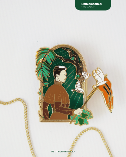 Enter the New World - Enamel pin full set