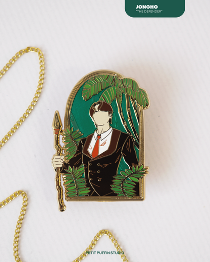 Enter the New World - Enamel pin full set