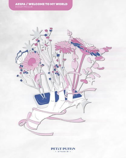 aespa - pin Welcome to MY World