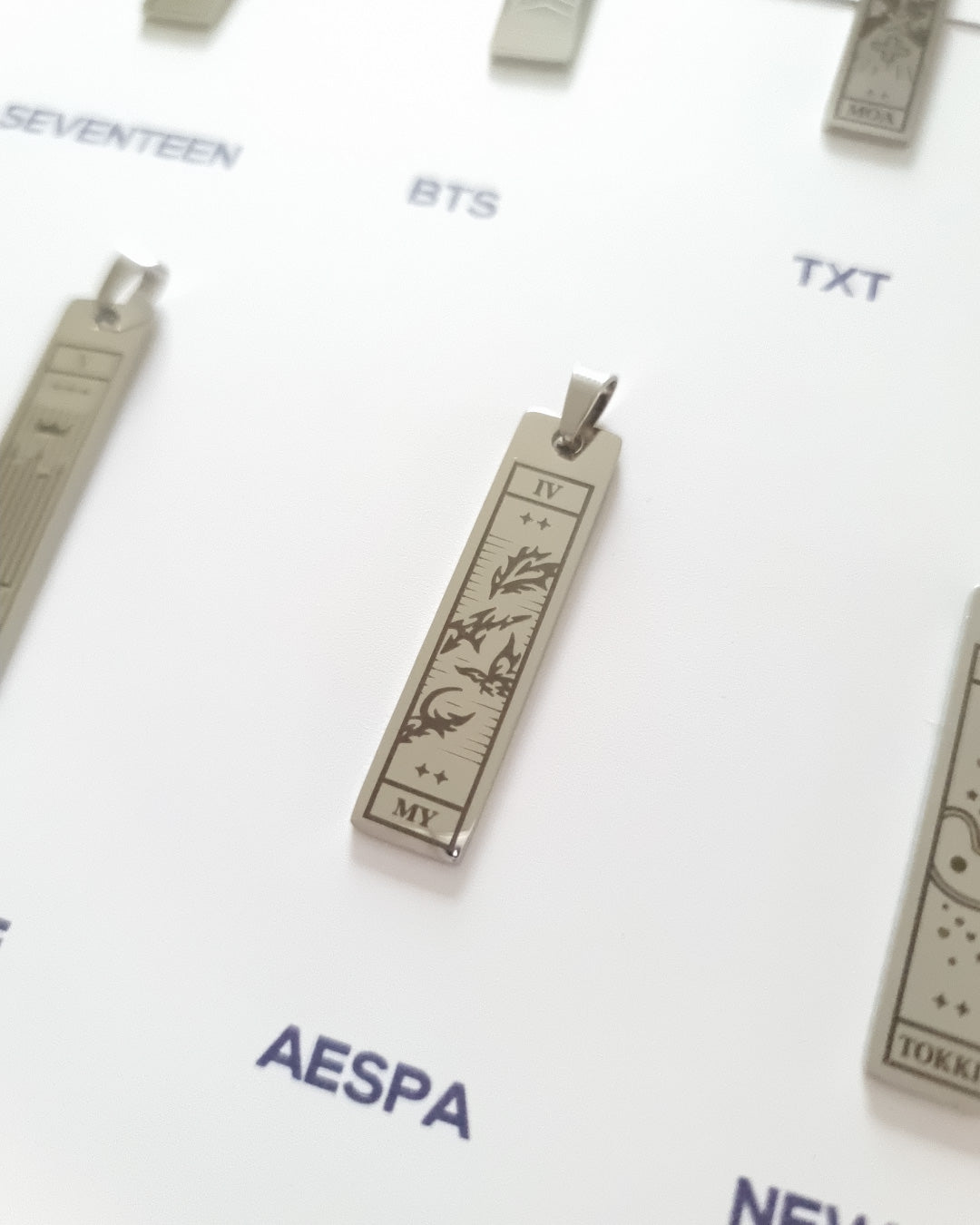 Fandom Tarot - Personalised Stainless Steel Necklace