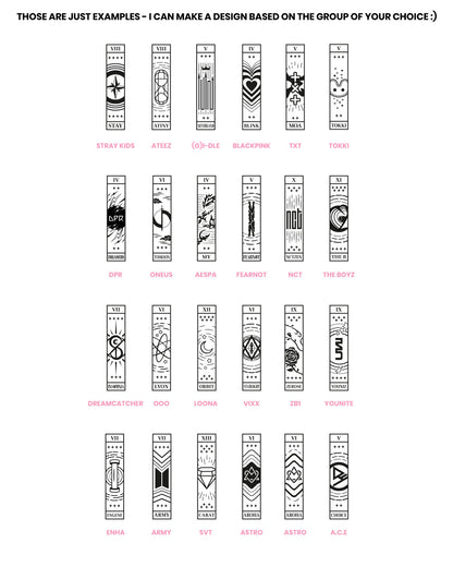 Fandom Tarot - Collier en acier inoxydable PERSONNALISÉ