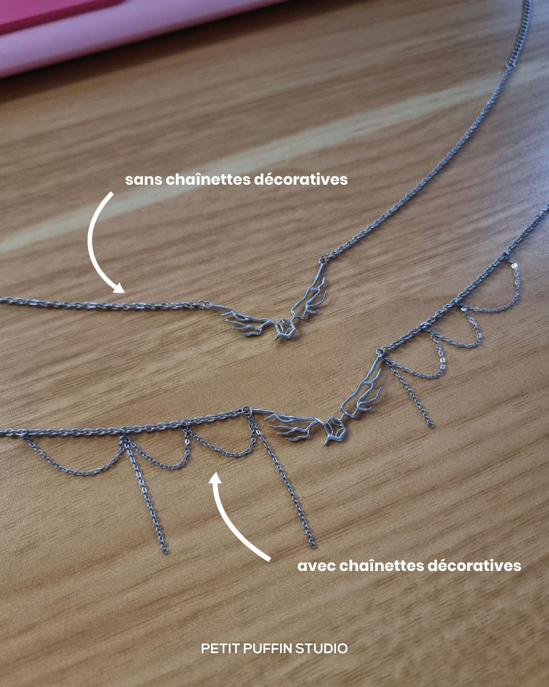 Adrenaline - Set of earrings and necklace