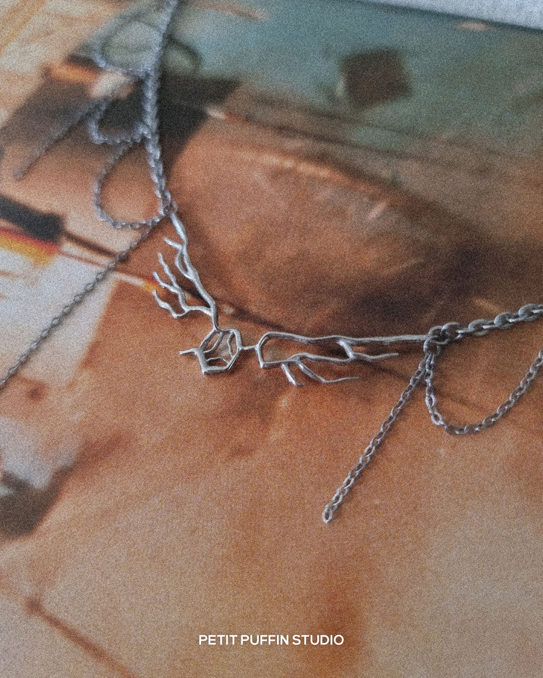 Adrenaline - Set of earrings and necklace