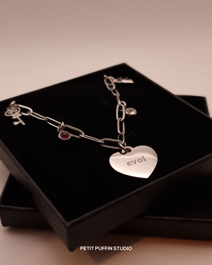 Valentine's Day '26 exclusive necklace + art print by Timya ❤