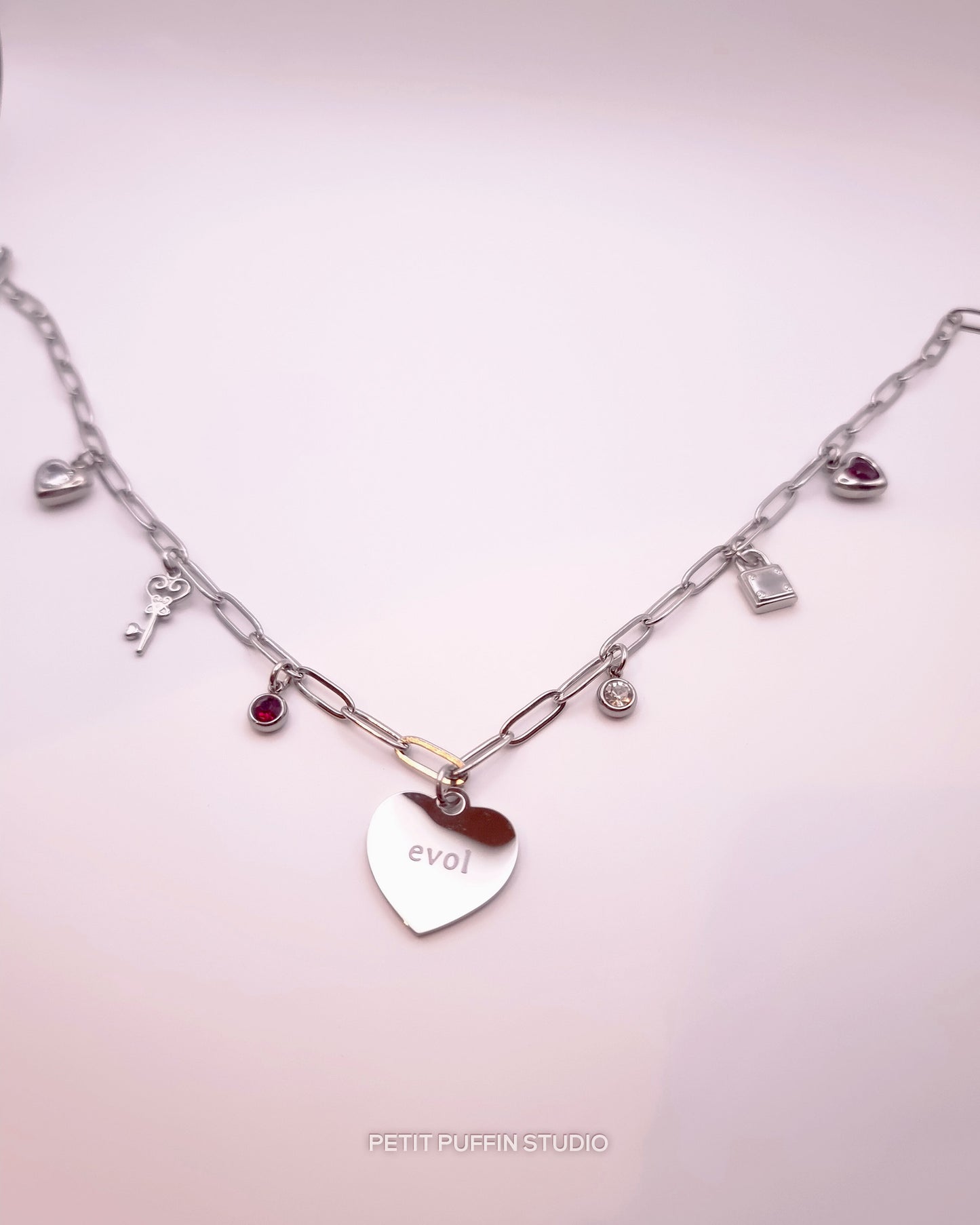 Valentine's Day '26 exclusive necklace + art print by Timya ❤