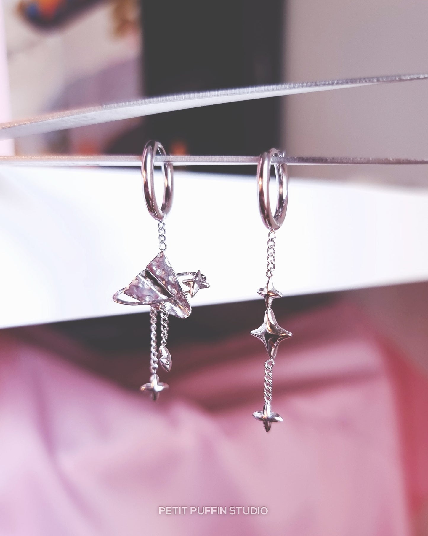 Boucles d'oreilles Turbulence