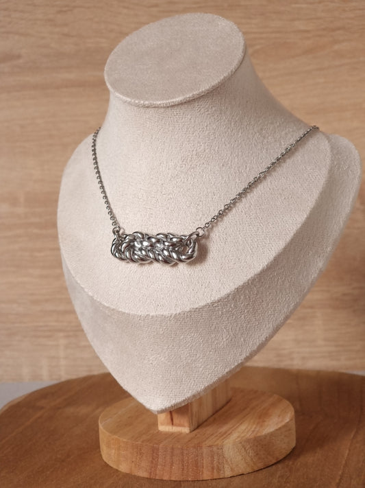 Double Knot - Stainless Steel Necklace