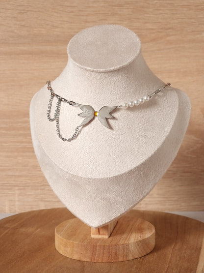 Le Sserafim - Stainless Steel Choker Necklace