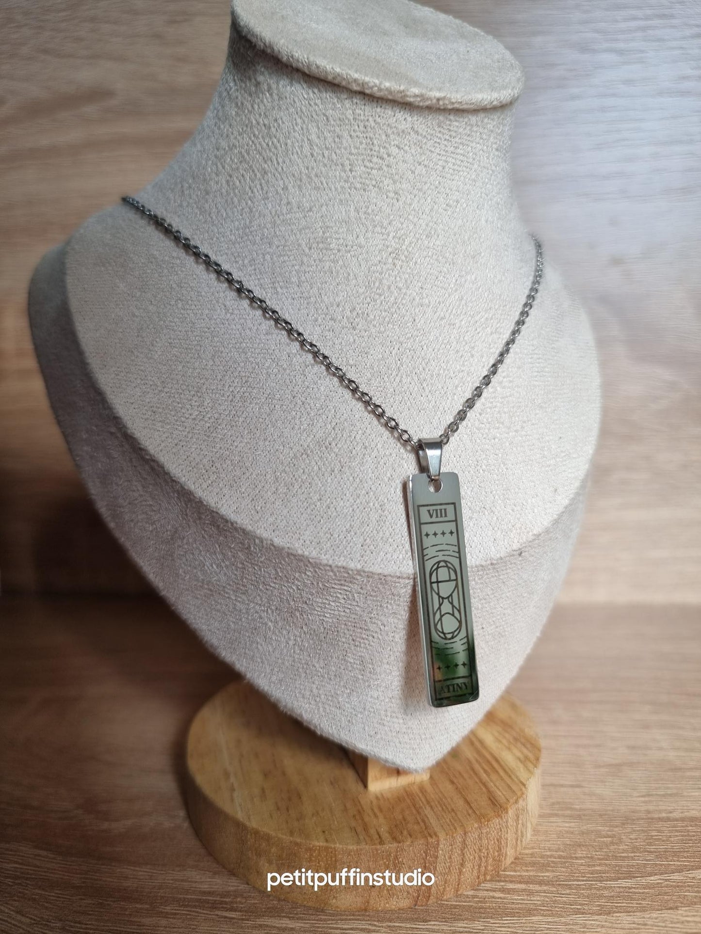 Fandom Tarot - Personalised Stainless Steel Necklace