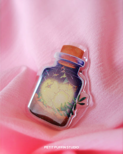 TBZ "Nectar" acrylic pin