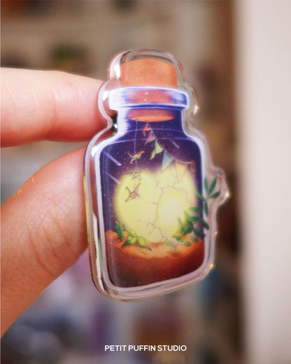 TBZ "Nectar" acrylic pin