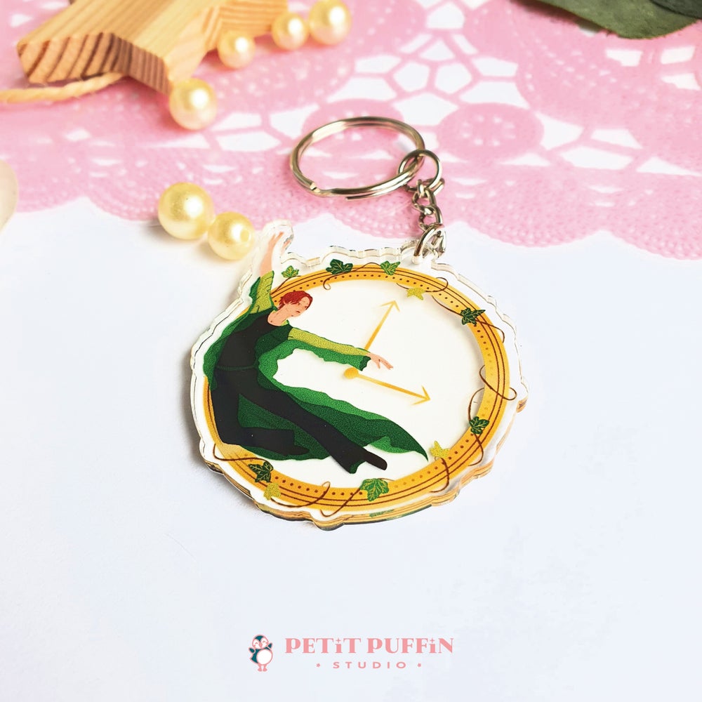 The8 Contemporary Art acrylic keychain