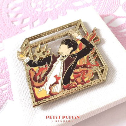 Seungmin - La broche en émail courroucée